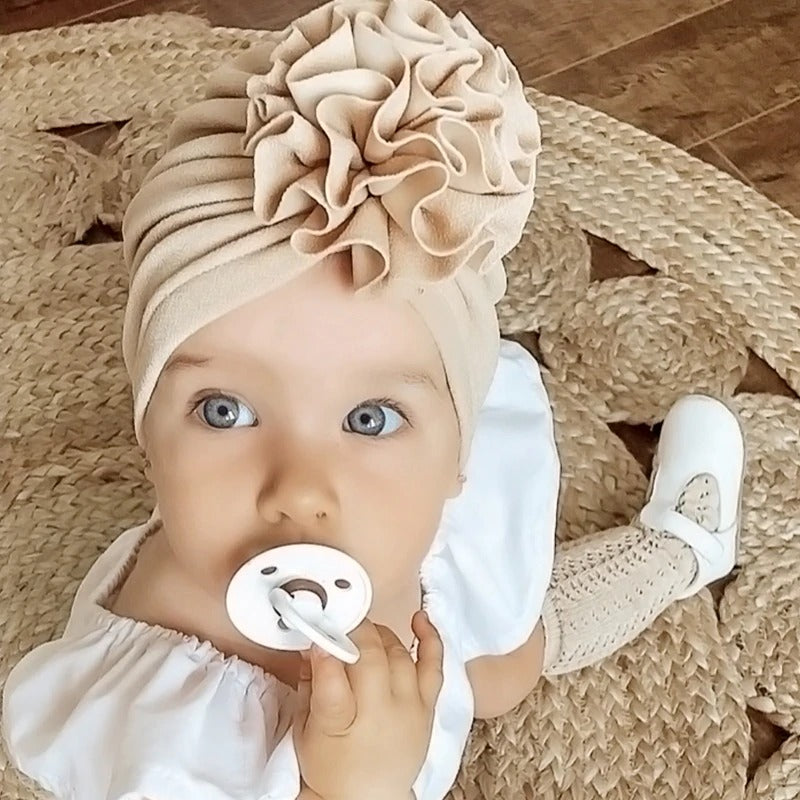 Lovely Flower Baby Girl Hat Headwraps Beanie
