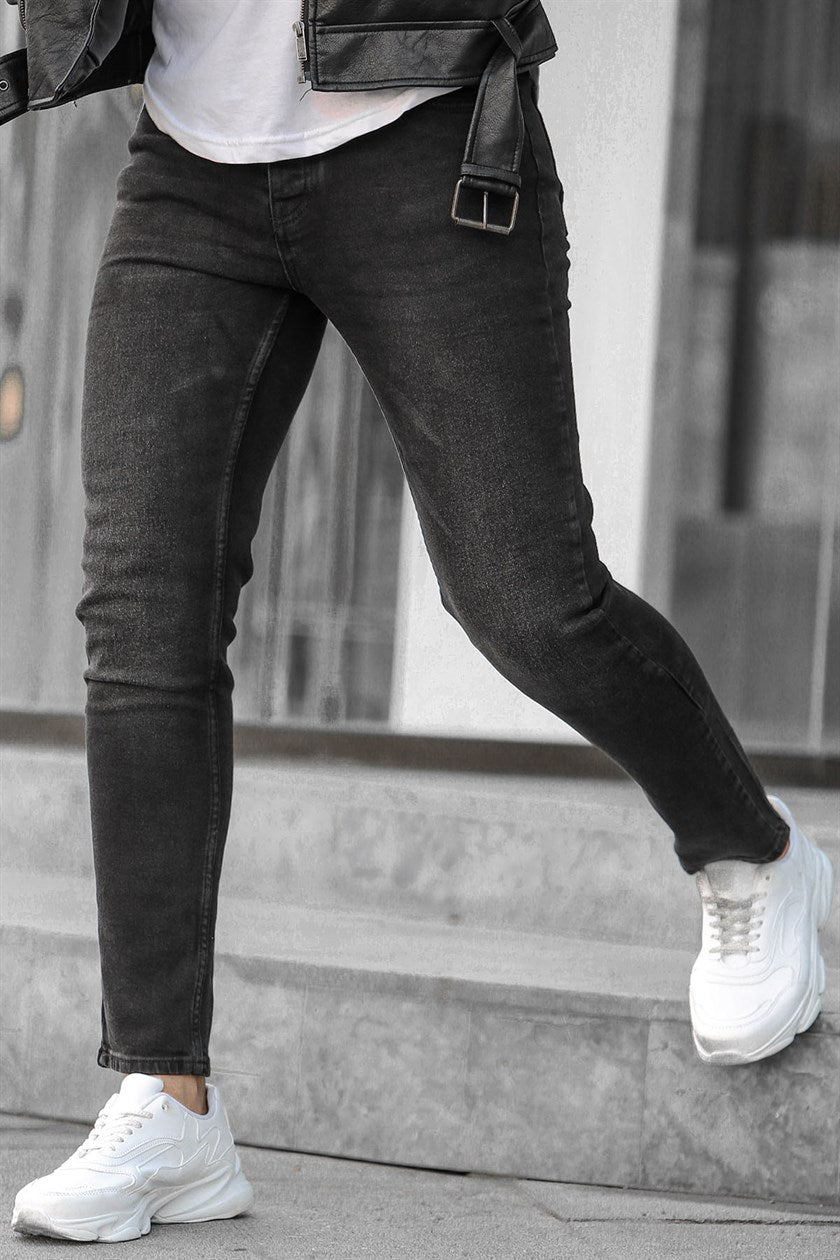 Skinny Fit Black Jeans - Made in Turkey