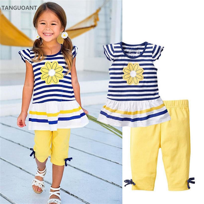 Summer Girls Clothing Sets