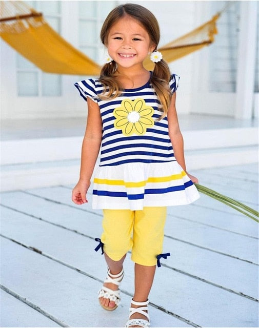 Summer Girls Clothing Sets