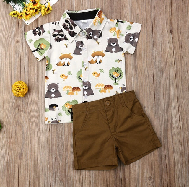 Boys Summer Outfit Set