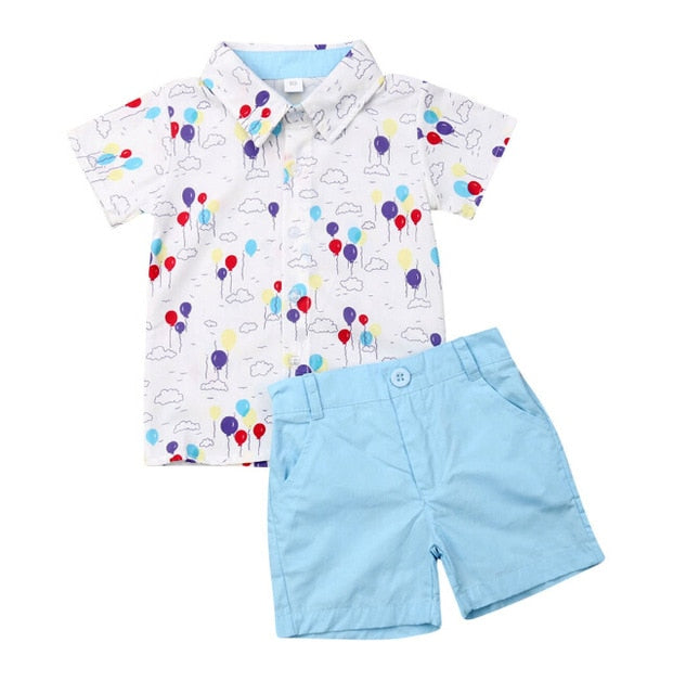 Boys Summer Outfit Set
