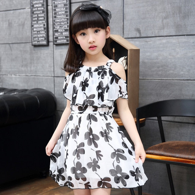 Girls Summer Dresses Chiffon
