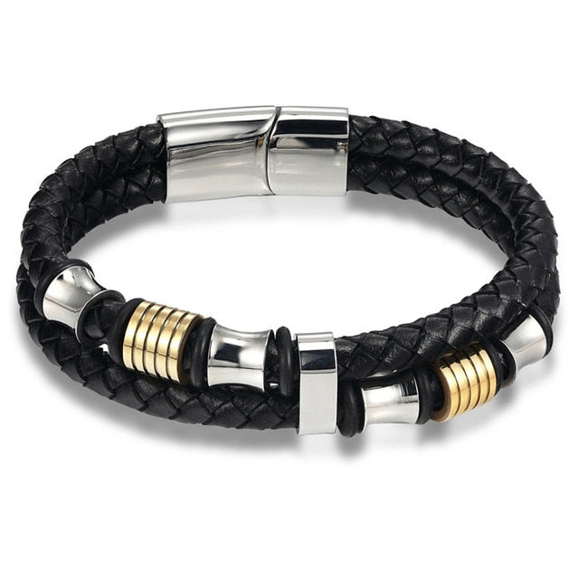 Men Genuine Leather Bracelet