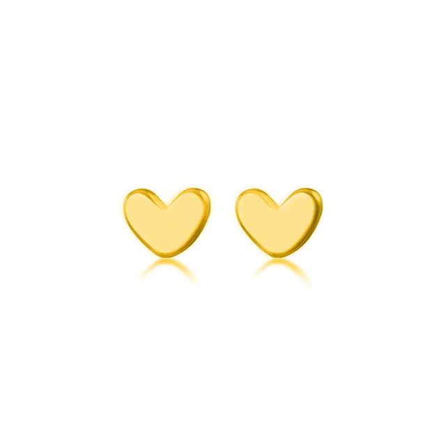 Women Stud Earrings - Love Heart