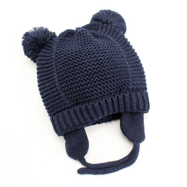 Warm Baby Girl Hat Beanie