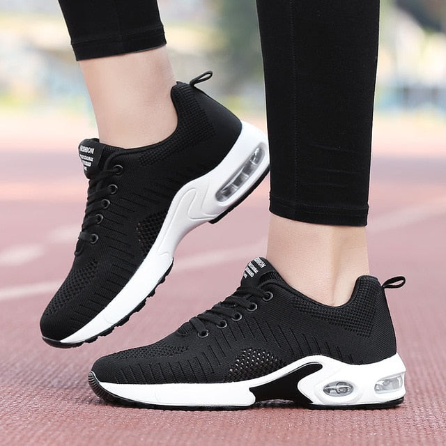Ladies Fashion Sneakers Breathable