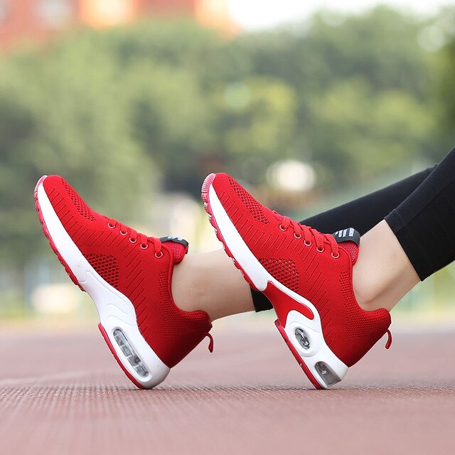 Ladies Fashion Sneakers Breathable