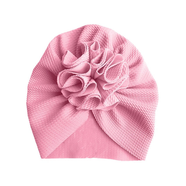 Lovely Flower Baby Girl Hat Headwraps Beanie