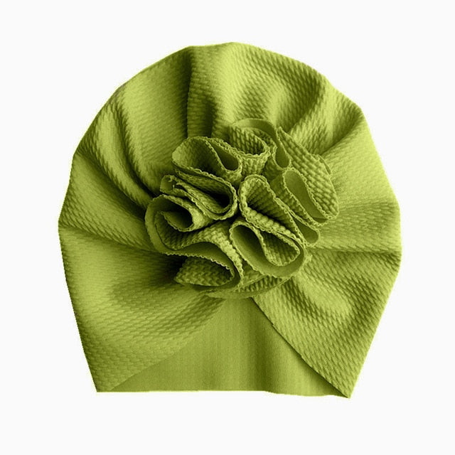 Lovely Flower Baby Girl Hat Headwraps Beanie