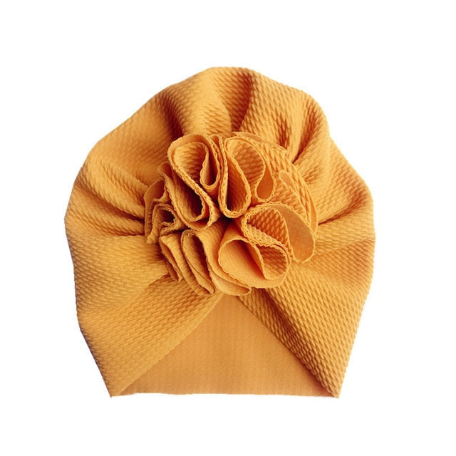Lovely Flower Baby Girl Hat Headwraps Beanie