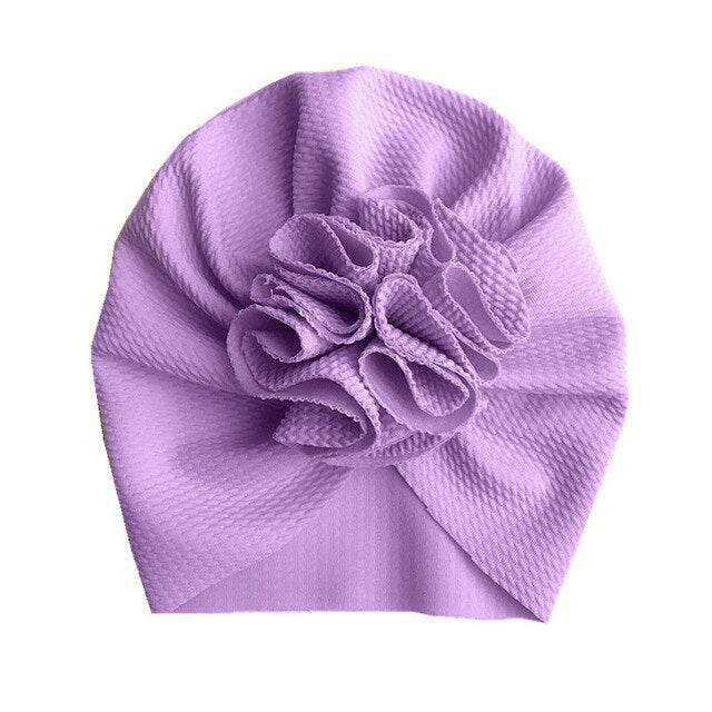 Lovely Flower Baby Girl Hat Headwraps Beanie