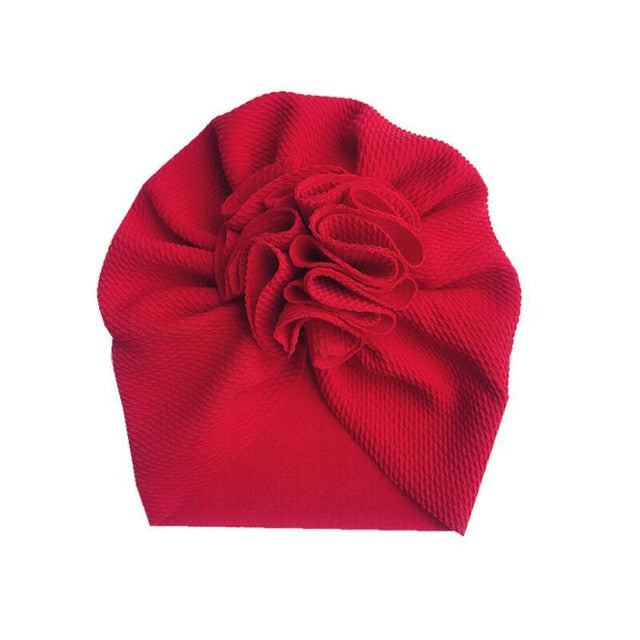Lovely Flower Baby Girl Hat Headwraps Beanie