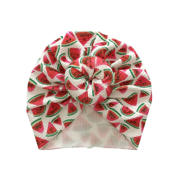 Lovely Flower Baby Girl Hat Headwraps Beanie