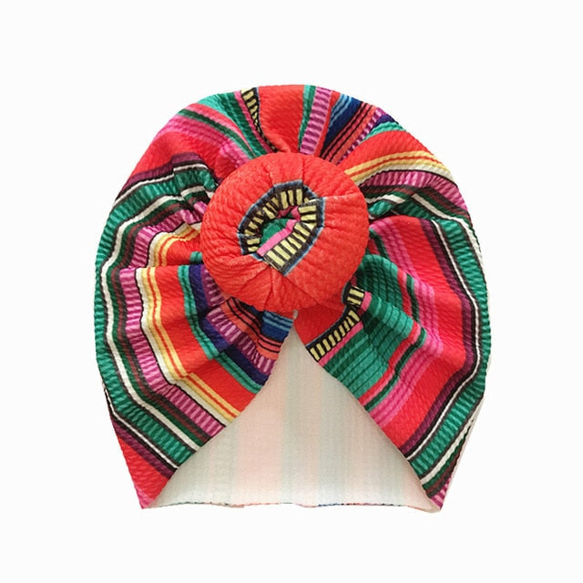 Lovely Flower Baby Girl Hat Headwraps Beanie