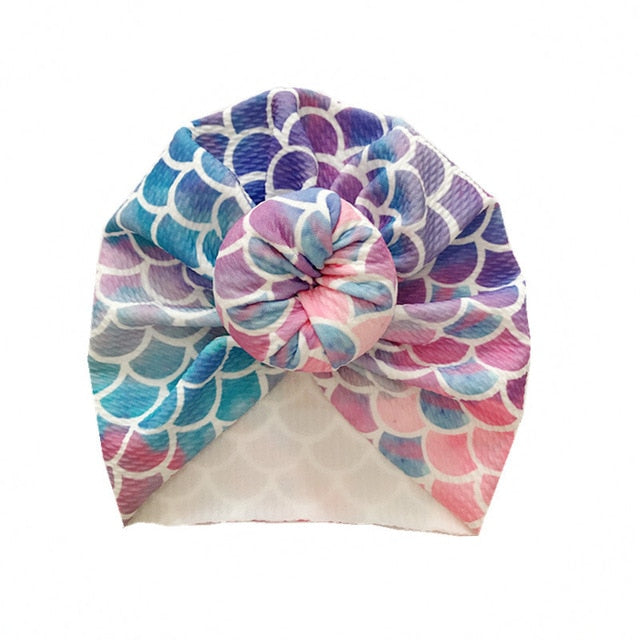 Lovely Flower Baby Girl Hat Headwraps Beanie