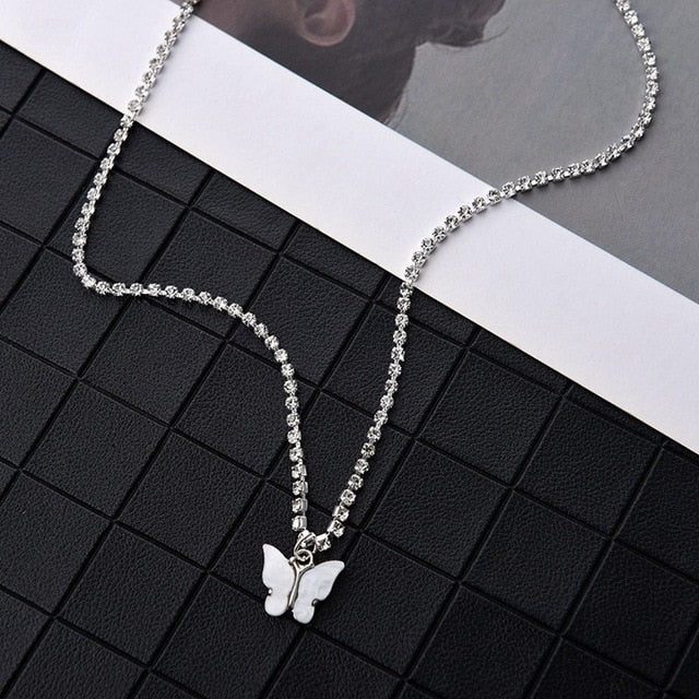 Dazzling Butterfly Necklace