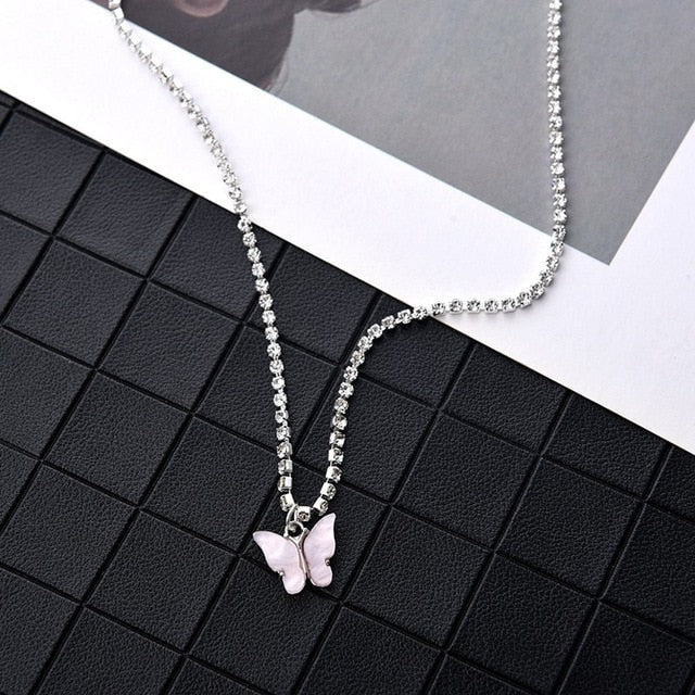 Dazzling Butterfly Necklace