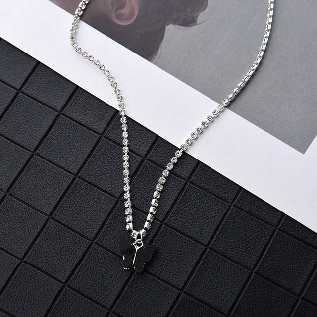 Dazzling Butterfly Necklace