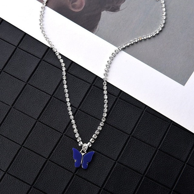 Dazzling Butterfly Necklace