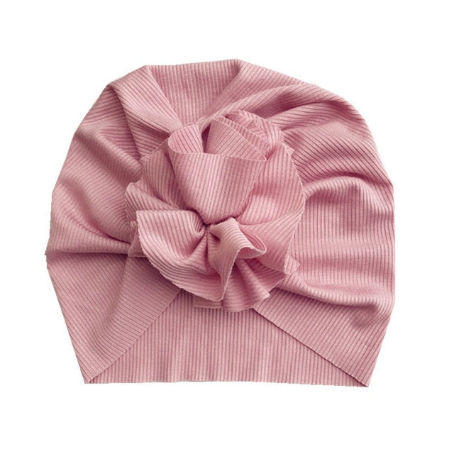 Lovely Flower Baby Girl Hat Headwraps Beanie