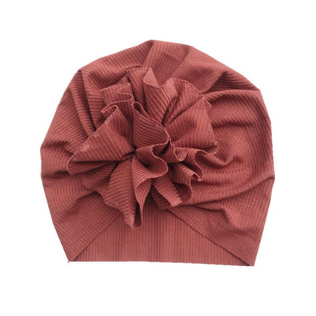 Lovely Flower Baby Girl Hat Headwraps Beanie