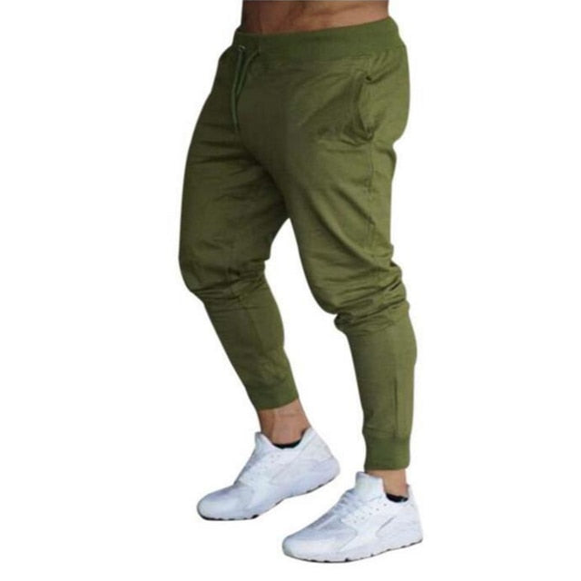 Men Jogging Pants Slim Fit Pants