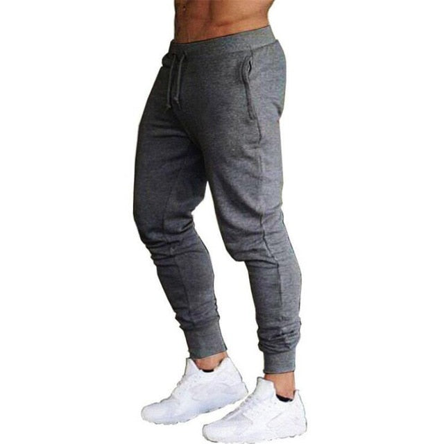 Men Jogging Pants Slim Fit Pants