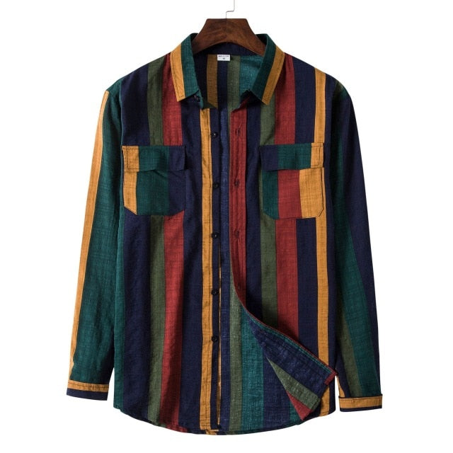 Men Shirt Long Sleeve