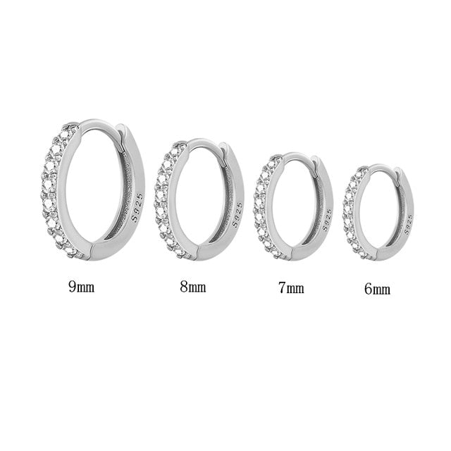 Sterling Silver Earrings For Women/Men