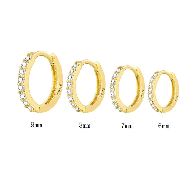 Sterling Silver Earrings For Women/Men