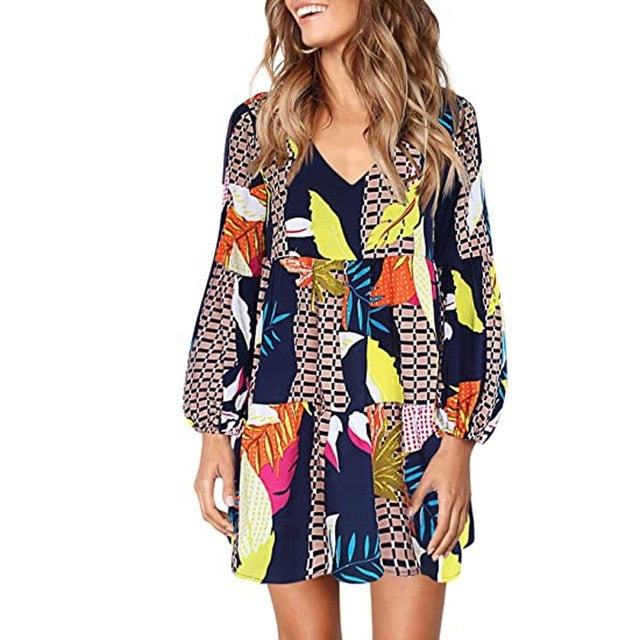 Comfy Woman Dress Casual
