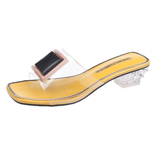Fashion Heels Summer Shoes Woman