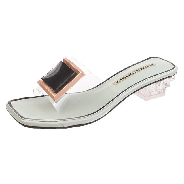 Fashion Heels Summer Shoes Woman