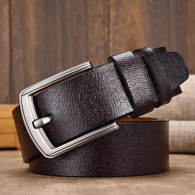 Genuine Leather luxury Strap Male Belts