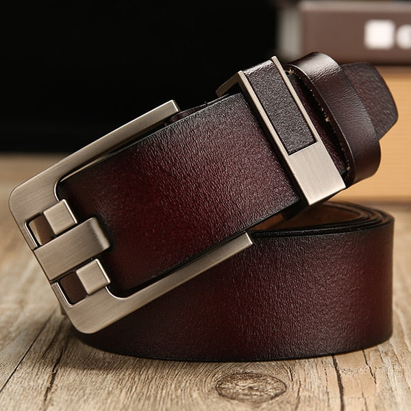 Genuine Leather luxury Strap Male Belts