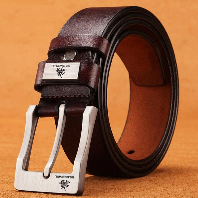 Men Fashion Leather Belt
