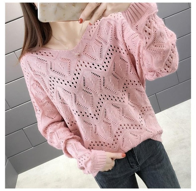 Ladies Sweaters Loose Tops