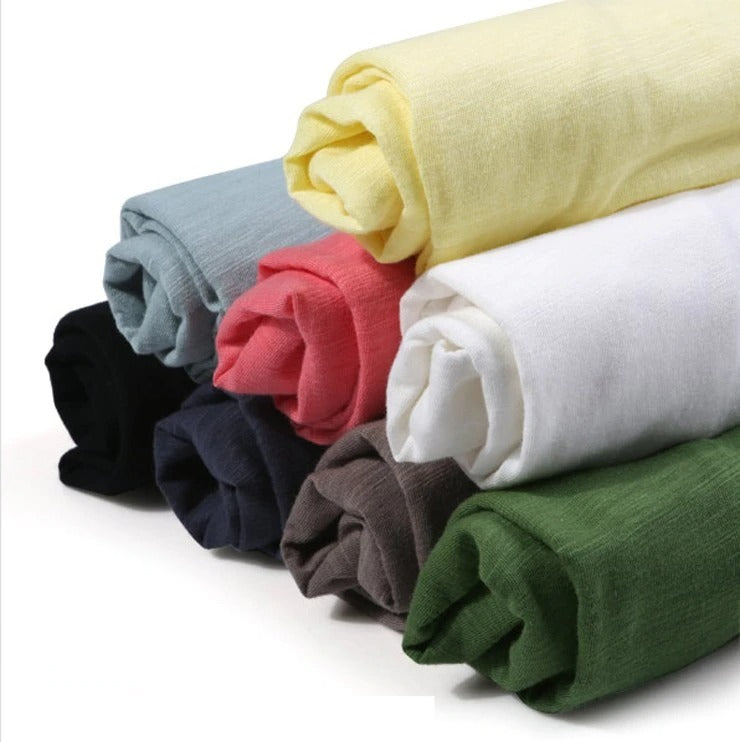 Men's T-Shirt Fashion Slim Fit Cotton
