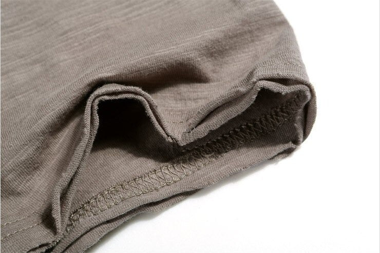 Men's T-Shirt Fashion Slim Fit Cotton