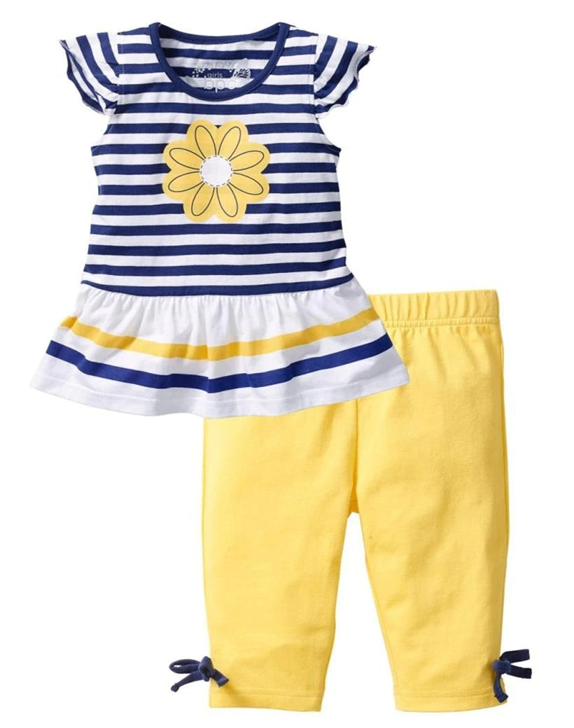 Summer Girls Clothing Sets