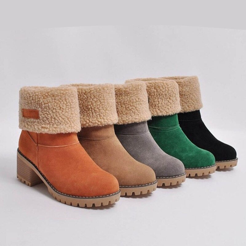 Women Winter Snow Warm Boot