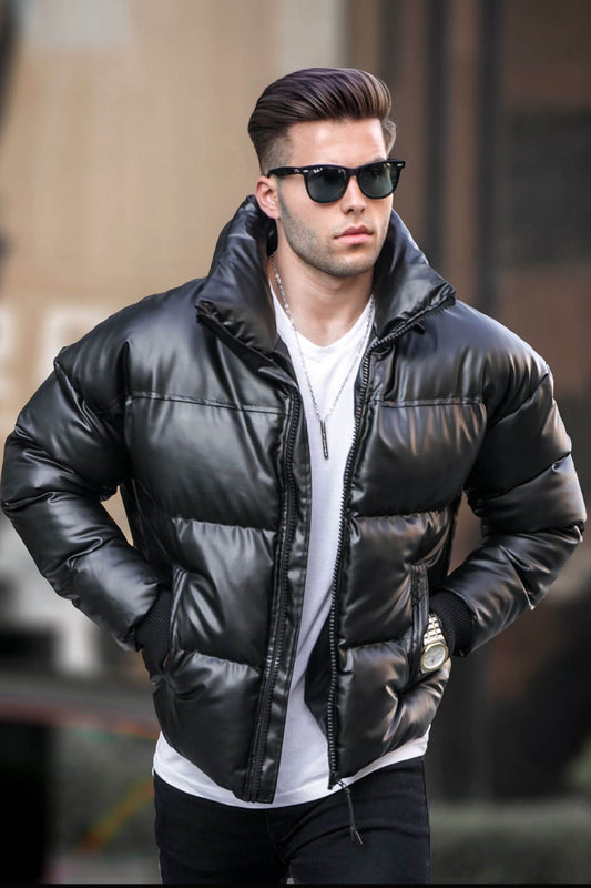 Black Inflatable Coat 5632