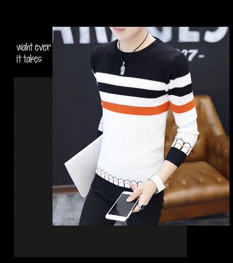 Casual Men Sweater Slim Fit