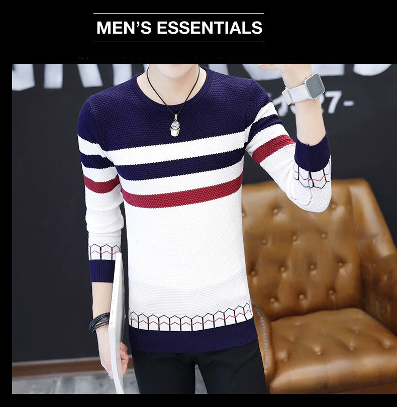 Casual Men Sweater Slim Fit