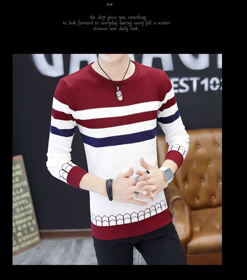 Casual Men Sweater Slim Fit