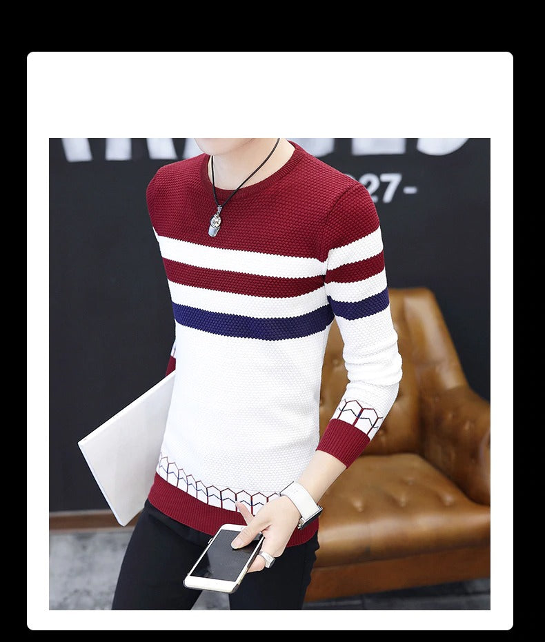 Casual Men Sweater Slim Fit
