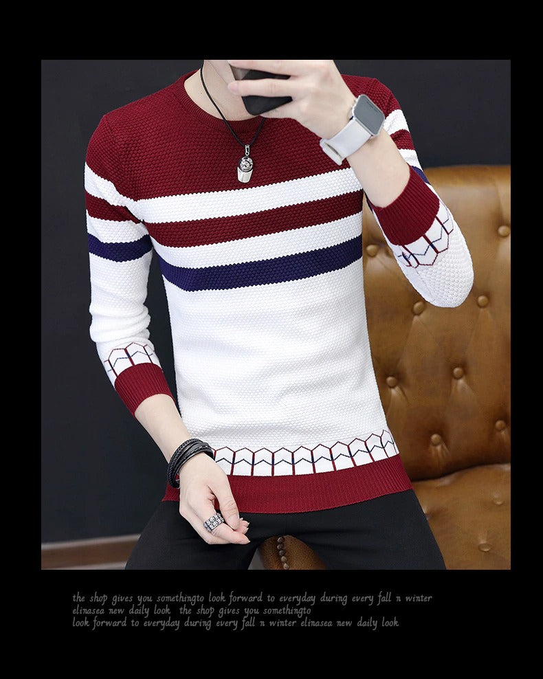 Casual Men Sweater Slim Fit