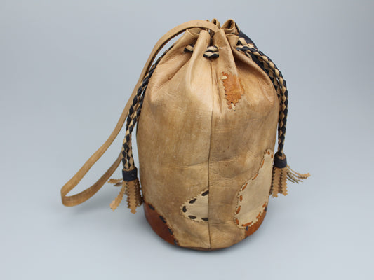 Handmade Bucket Bag Leather