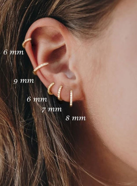Sterling Silver Earrings For Women/Men